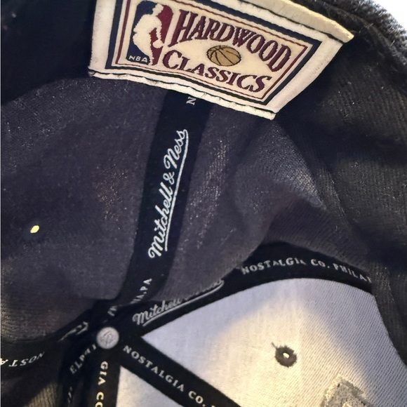 Chicago Bulls NBA Wool Blend SnapBack Gray Mitchell & Ness Hardwood Classics Hat - Picture 8 of 11